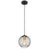 Globo EUSEBIUS Hanger Zwart, 1-licht