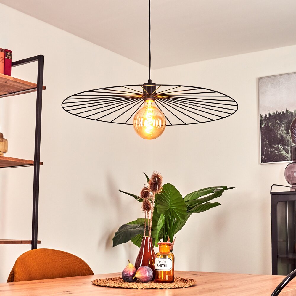 Rossedalen Hanger Zwart, 1-licht main product photo