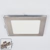 Finsrud Inbouw verlichting LED Nikkel mat, 1-licht
