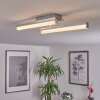 Dawson Plafondlamp LED Chroom, 2-lichts