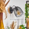 Hakvaag Muurlamp Bruin, Zwart, 1-licht