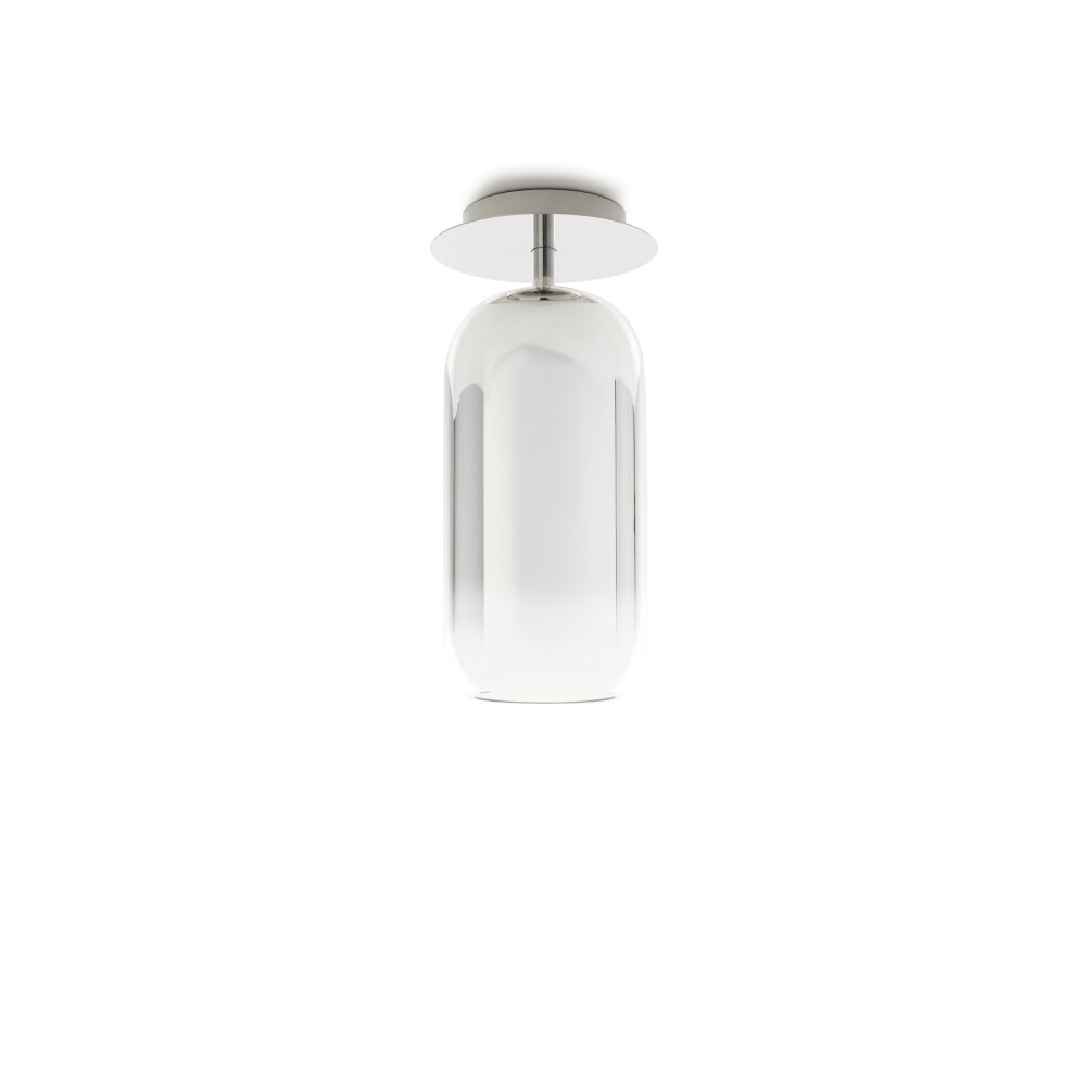 Artemide Gople Mini Plafondlamp Aluminium, 1-licht main product photo