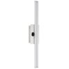 Globo VIGGO Muurlamp LED Aluminium, Chroom, 1-licht