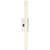 Globo VIGGO Muurlamp LED Aluminium, Chroom, 1-licht