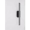 Globo VIGGO Muurlamp LED Aluminium, Chroom, 1-licht
