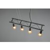 Reality Ladder Hanglamp Zwart, 4-lichts