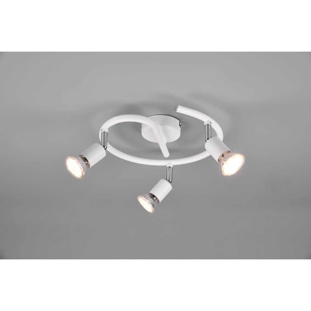 Reality Paris Plafondlamp Wit, 3-lichts main product photo