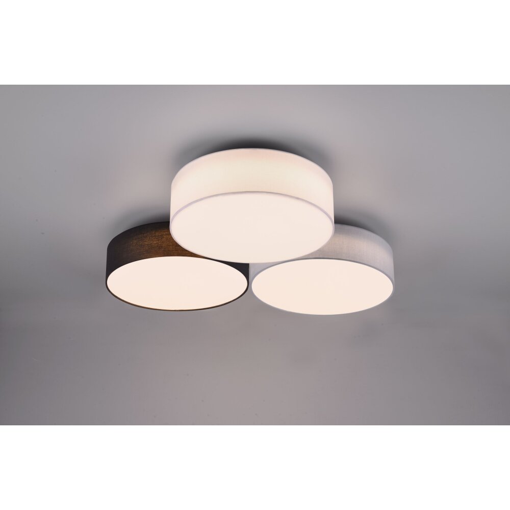 Trio Lugano Plafondlamp LED Wit, 1-licht main product photo