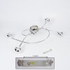 Straumnes Plafondlamp LED Chroom, 5-lichts