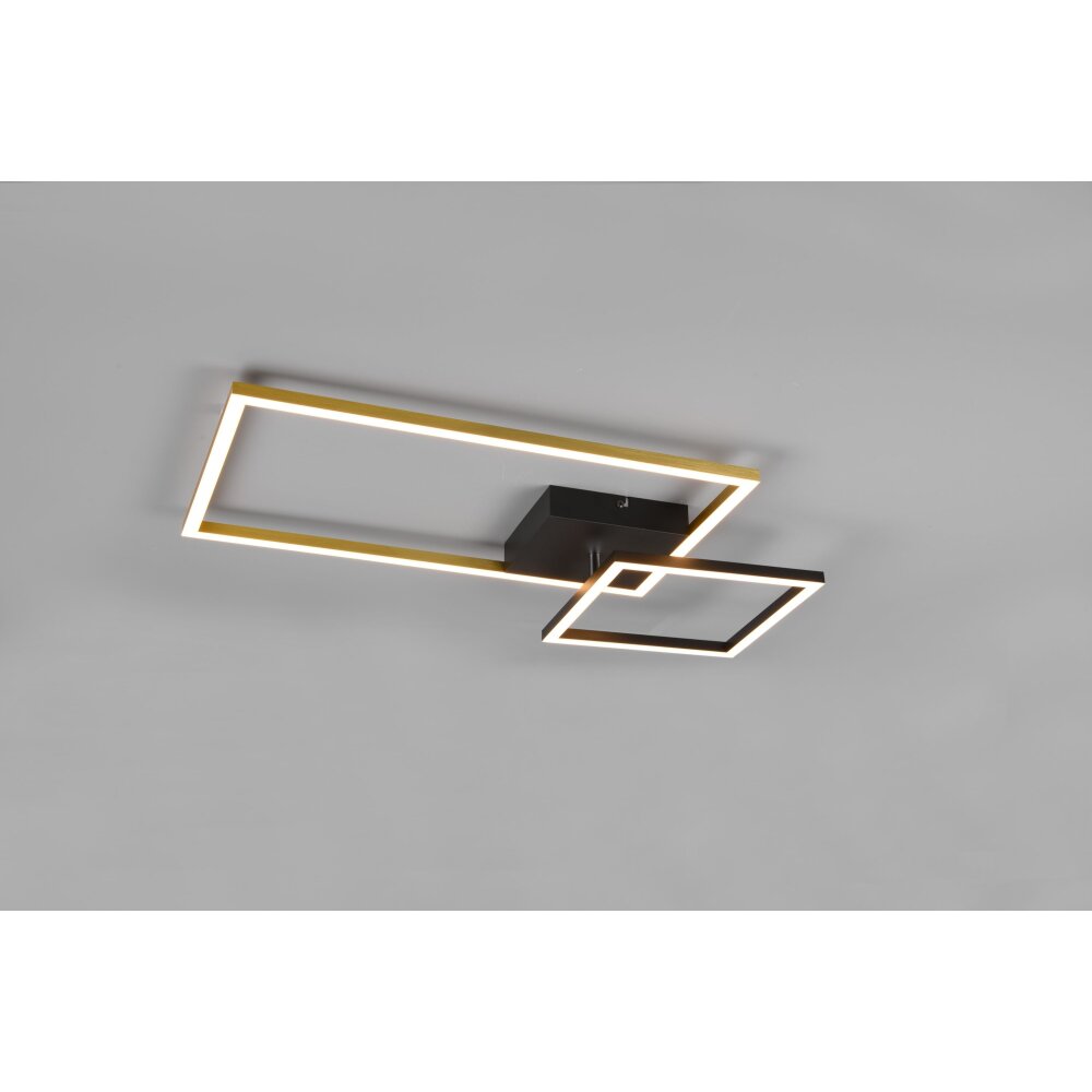 Reality Padella Plafondlamp LED Messing, 1-licht main product photo