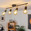 Musland Plafondlamp Goud, Zwart, 4-lichts