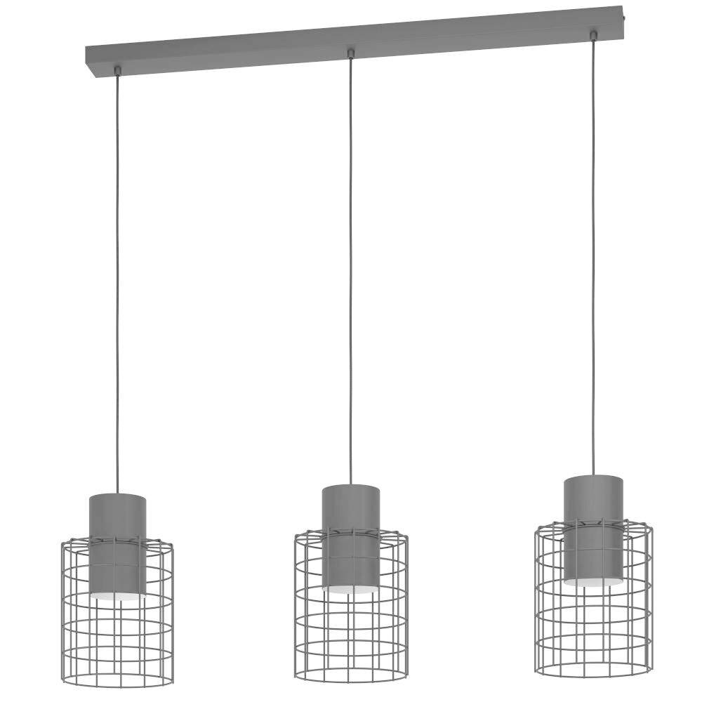 Eglo-Leuchten MILLIGAN Hanglamp Zwart, Wit, 3-lichts main product photo