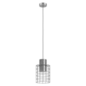 Eglo-Leuchten MILLIGAN Hanglamp Gegalvaniseerd, Wit, 1-licht