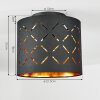 Tallaboa Plafondlamp Zwart, 1-licht