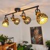 Gomsrud Plafondlamp Zwart, 4-lichts