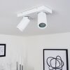 Hakamken Plafondlamp Wit, 2-lichts