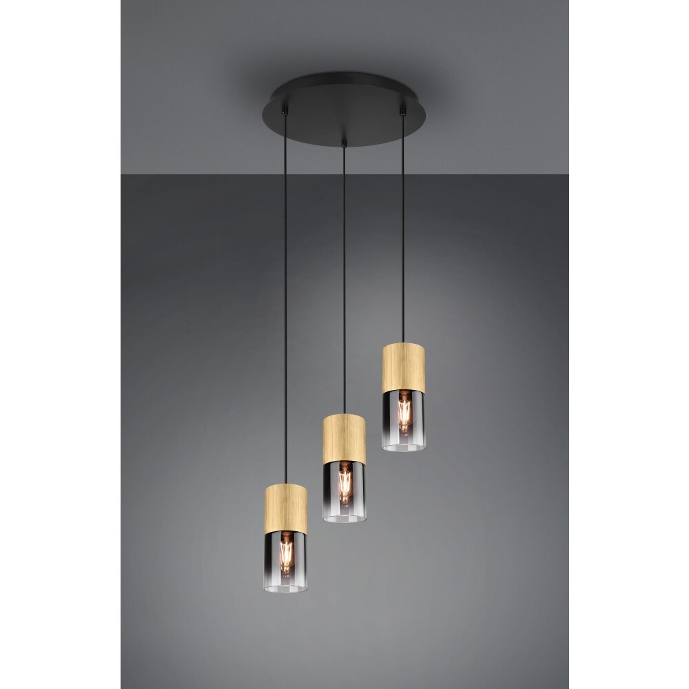 Trio-Leuchten Robin Hanglamp Messing, 1-licht main product photo