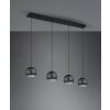 Trio-Leuchten Fletcher Hanglamp Zwart, 4-lichts