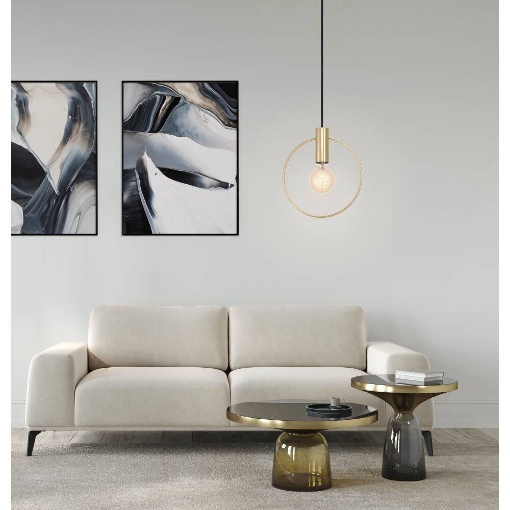 Eglo-Leuchten MANIZALES Hanglamp Messing, 1-licht main product photo