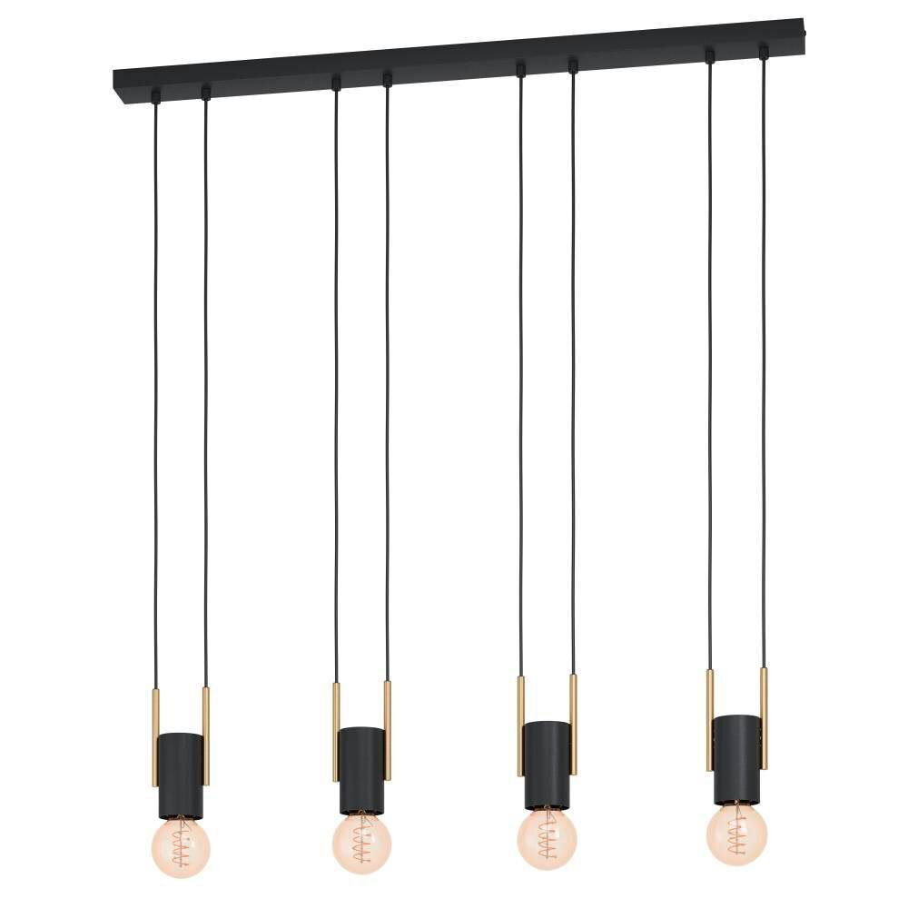 Eglo-Leuchten BITACHITO Hanglamp Messing, Zwart, 4-lichts main product photo