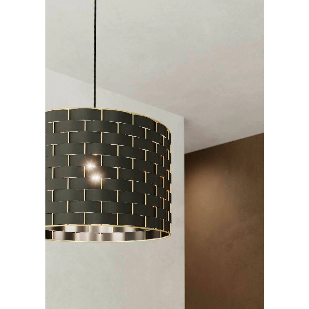 Eglo-Leuchten MARASALES Hanglamp Zwart, 1-licht