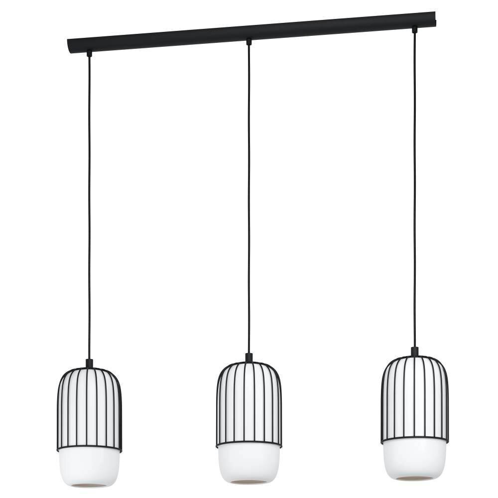 Eglo-Leuchten MULEGES Hanglamp Zwart, 3-lichts main product photo