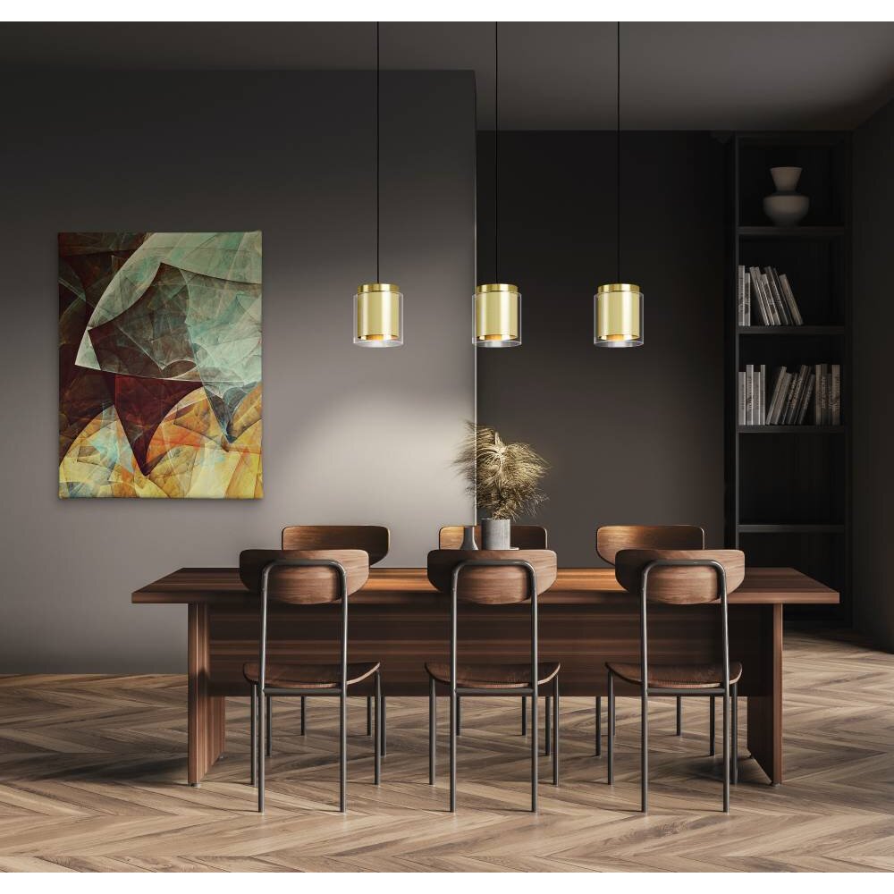 Eglo-Leuchten LAGUNITAS Hanglamp Goud, Messing, Zwart, 3-lichts main product photo