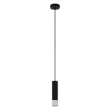 Eglo-Leuchten BUTRANO Hanglamp LED Zwart, Zilver, 1-licht