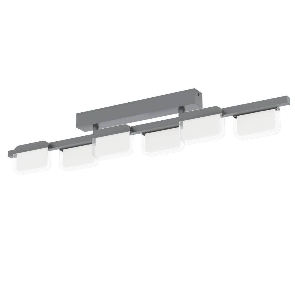 Eglo-Leuchten ERVIDEL Plafondlamp LED Zwart, 6-lichts main product photo