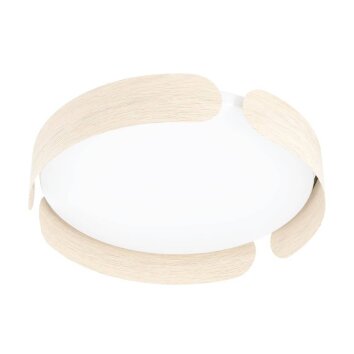 Eglo-Leuchten VALCASOTTO Plafondlamp LED Bruin, 1-licht