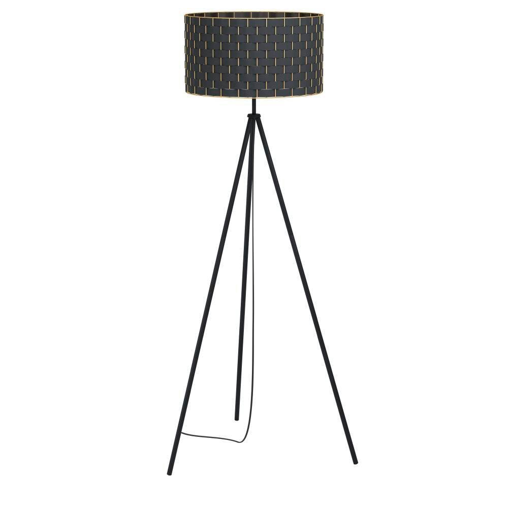 Eglo-Leuchten MARASALES Staande lamp Zwart, 1-licht