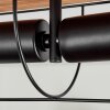 Hodne Plafondlamp Natuurlijke kleuren, Zwart, 2-lichts