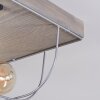 Hodne Plafondlamp Grijs, Natuurlijke kleuren, Zwart, 3-lichts