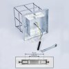 Fevaag Plafondlamp Zilver, 1-licht