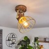 Grunnfjord Plafondlamp Goud, Hout donker, 1-licht
