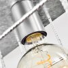 Fevaag Plafondlamp Chroom, Zilver, 3-lichts