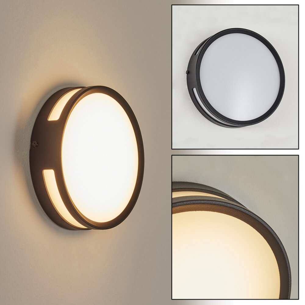 Chiavari Buiten muurverlichting LED Antraciet, 1-licht main product photo