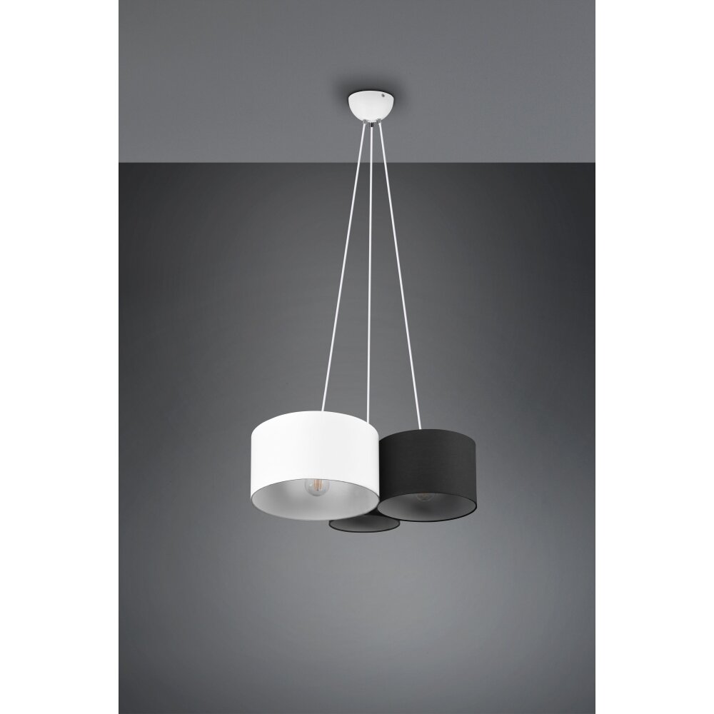Trio-Leuchten Hotel Hanglamp Wit, 3-lichts main product photo