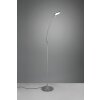 Trio-Leuchten Monza Staande lamp LED Nikkel mat, 1-licht