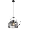Globo SUSANNA Hanger Zwart, 1-licht