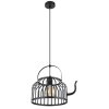 Globo SUSANNA Hanger Zwart, 1-licht