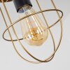 Hodne Hanglamp Natuurlijke kleuren, Zwart, 4-lichts