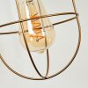 Hodne Muurlamp Bruin, Zwart, 1-licht