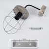 Hodne Muurlamp Grijs, Zwart, 1-licht