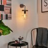 Hodne Muurlamp Grijs, Zwart, 1-licht