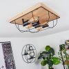 Hodne Plafondlamp Natuurlijke kleuren, Zwart, 4-lichts Hodne Plafondlamp Natuurlijke kleuren, Zwart, 4-lichts