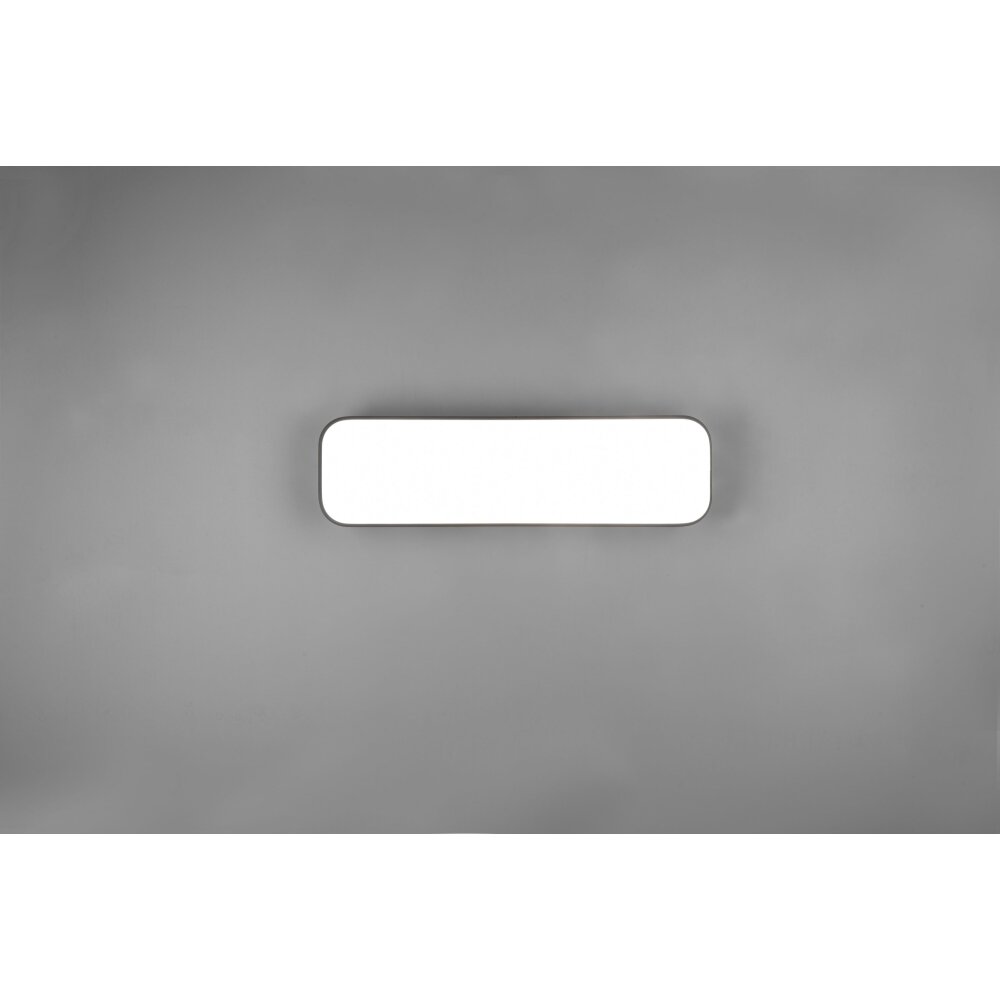 Reality Asterion Plafondlamp LED Zwart, 1-licht, Afstandsbediening
