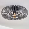 Oravi Plafondlamp Zwart, 1-licht