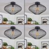 Unafo Plafondlamp Zwart, 1-licht