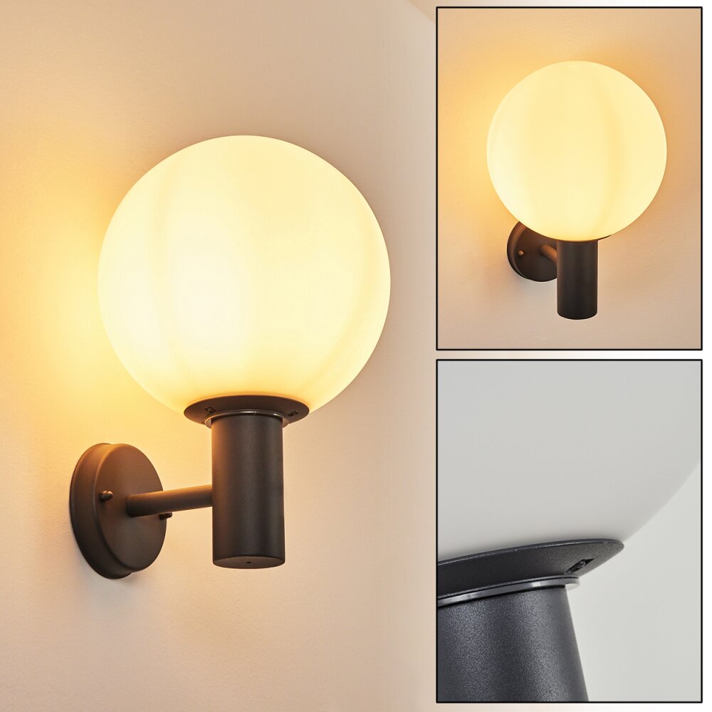 Bubodefo Buiten muurverlichting Antraciet, 1-licht main product photo